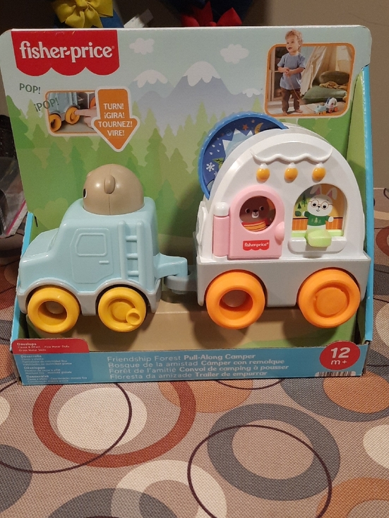 Fisher-Price Other - Fisher-Price Friendship Forest Pull-Along Camper Toy